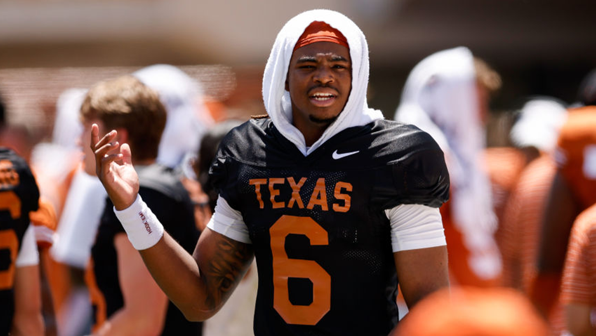 Texas Backup Quarterback Is Freakishly Large With Python Arms | OutKick