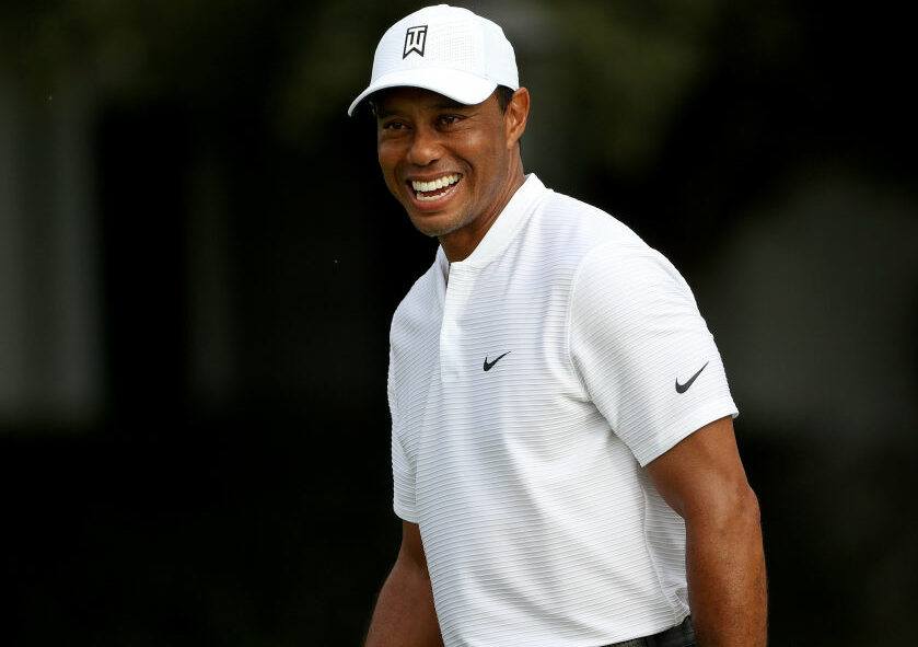 Image showcasing Watch: Tiger Releases Video Of Him Swinging On The Range | OutKick