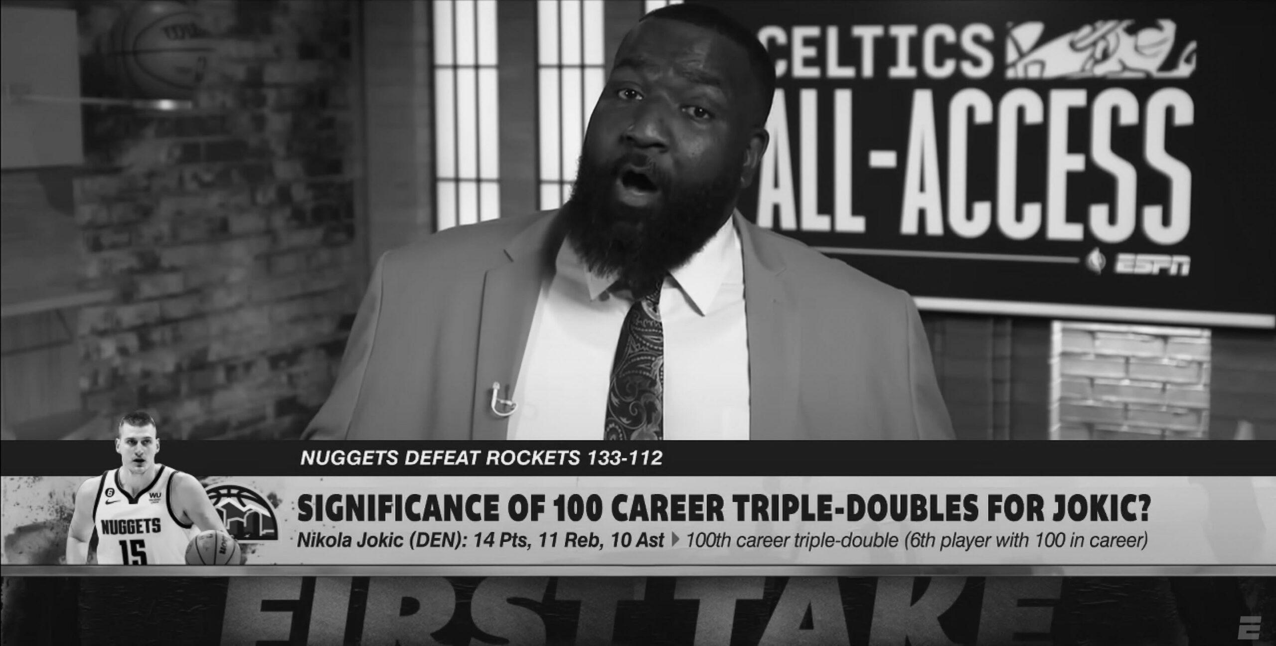 Kendrick Perkins Likes Tweet Suggesting He Won
