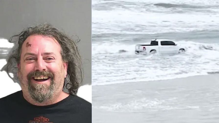 I Want To Drink With The Florida Man Who Drove His Truck Into The Ocean