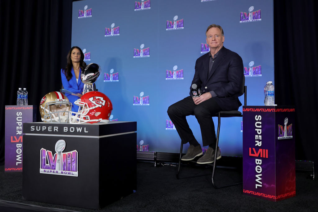 This Roger Goodell Super Bowl Press Was Controversial Before It Began