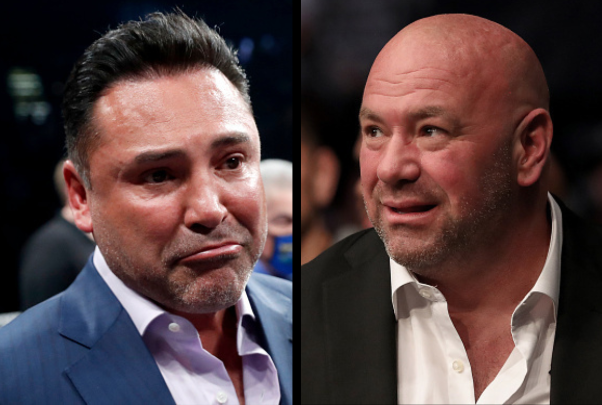 Oscar De La Hoya Makes Desperate Bid To Fight UFC Prez Dan White | OutKick