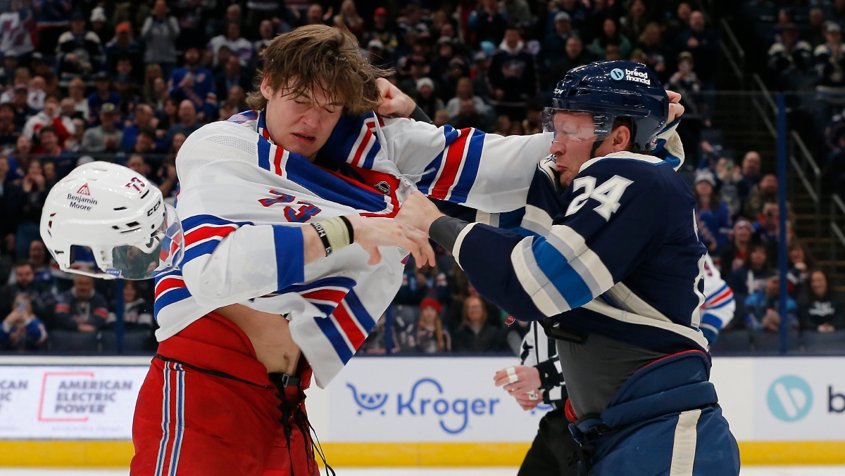 Rangers Matt Rempe Was Dishing Out Photos At Cheesecake Factory