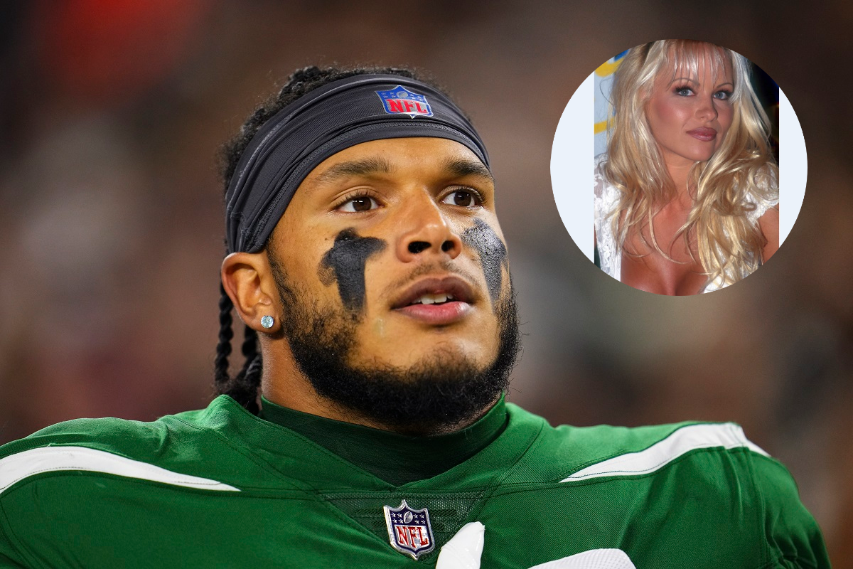 Jets WAG Hannah Brooke Channeled Pamela Anderson After Watching Her  Documentary | OutKick