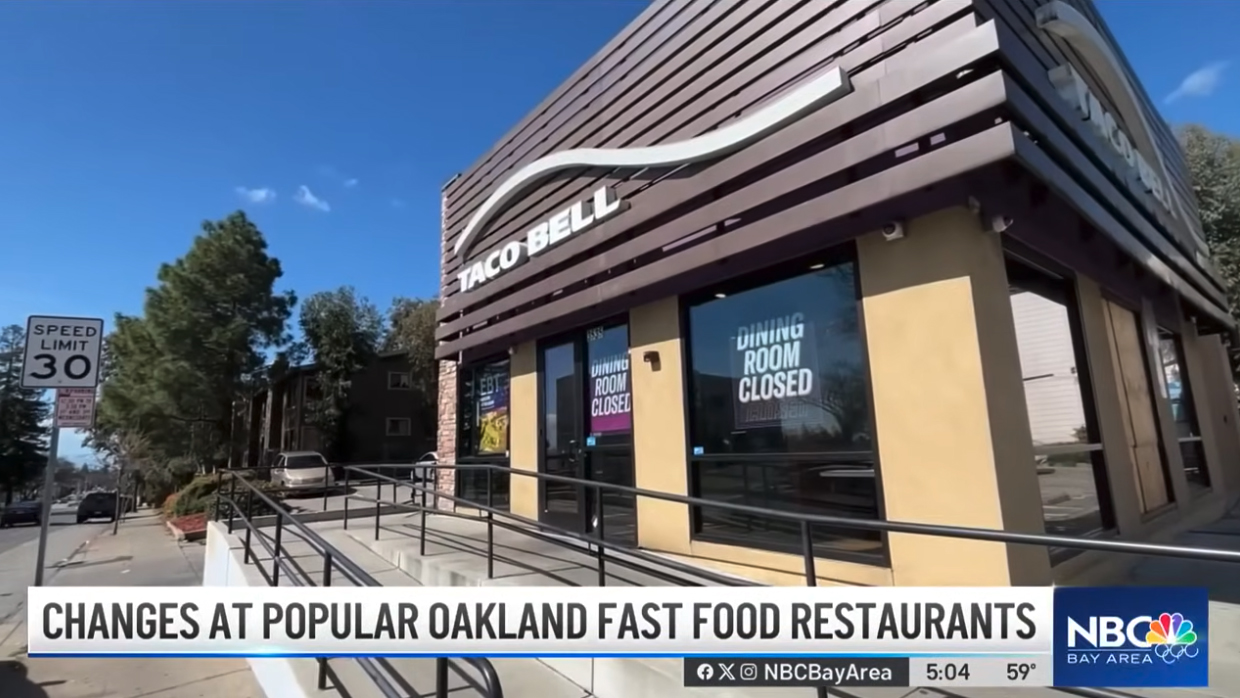 Oakland Taco Bells End Indoor Dining Resulting In AllTime Quote From