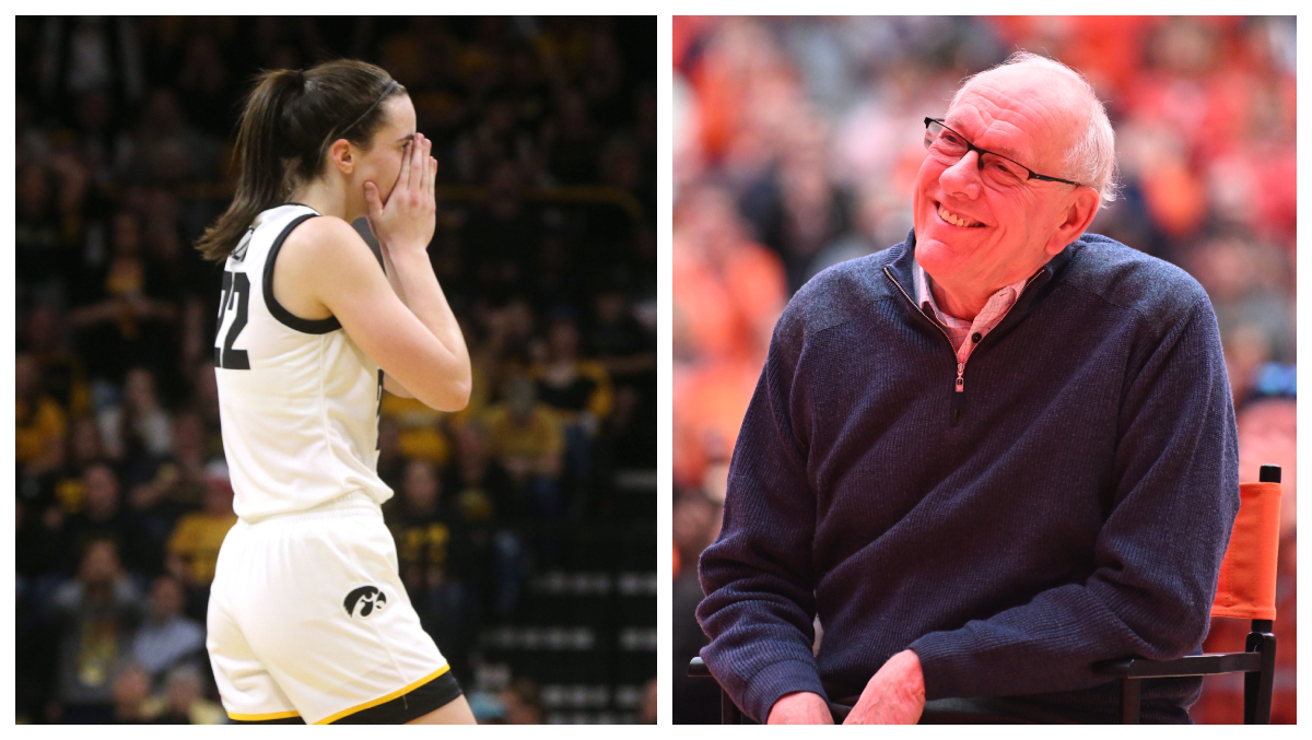 Jim Boeheim Says He Wants To 'Punch' Caitlin Clark Haters | OutKick