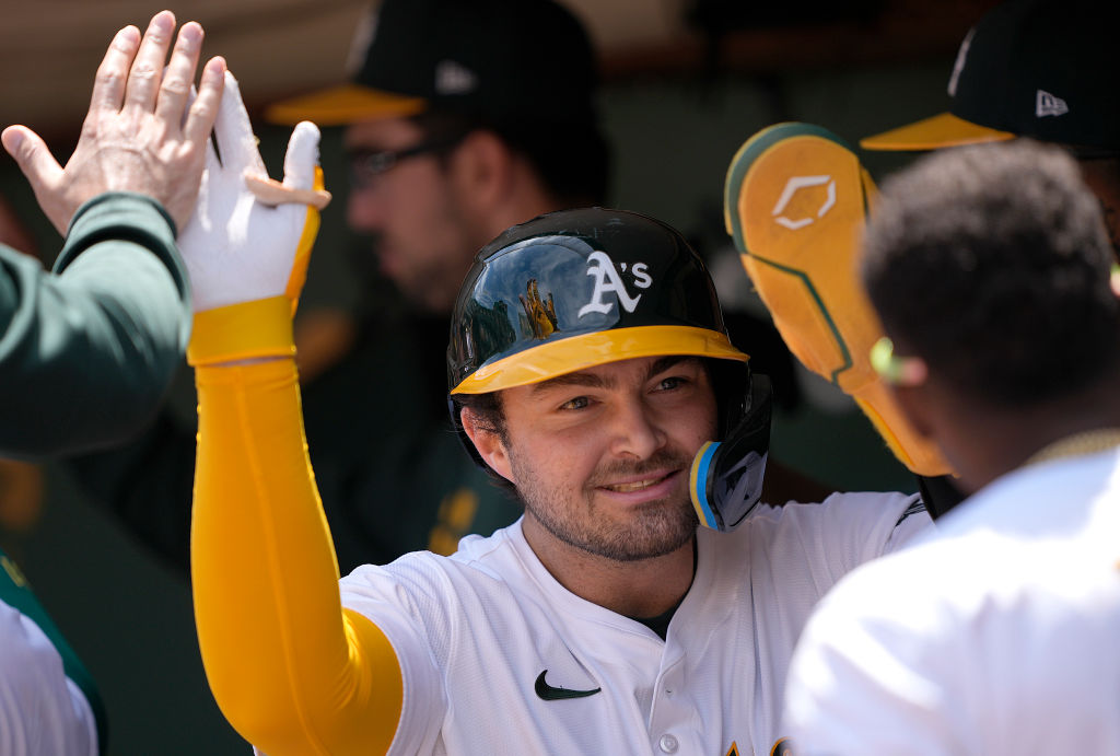A's Catcher Literally Tears The Cover Off A Ball Against The Orioles