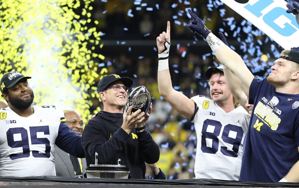 Jim Harbaugh Named Honorary Captain for Season Opener