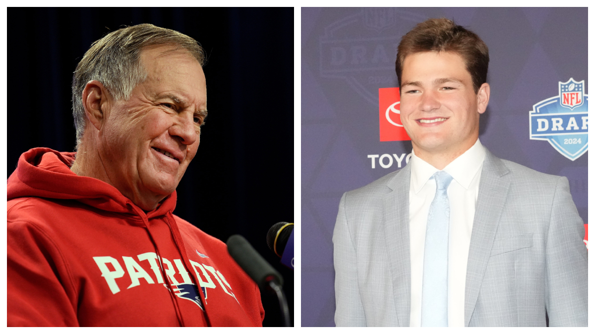 Bill Belichick Isn't Too Impressed With New Patriots QB Drake Maye