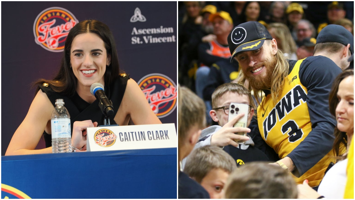 George Kittle Heaps Praise On Fellow Hawkeye Caitlin Clark | OutKick