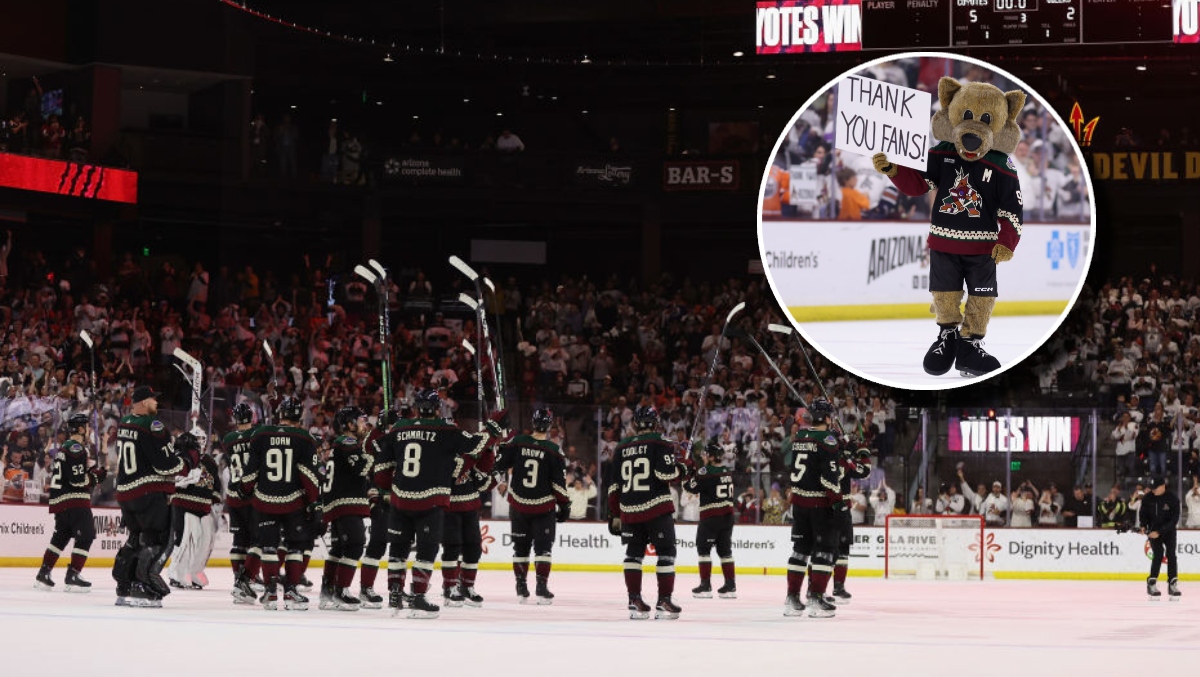 'Salt Lake Sucks' Chants Break Out At What Looks Like The Final Coyotes