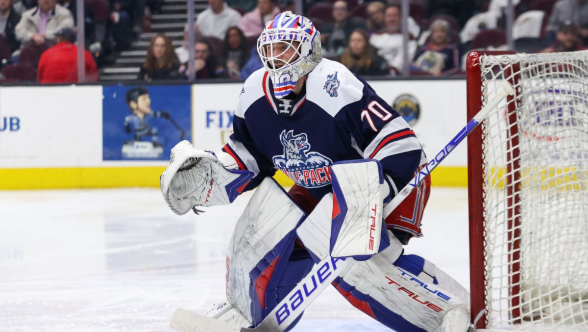 AHL Goalie Louis Domingue Scores Goal To Seal A Playoff Berth | OutKick