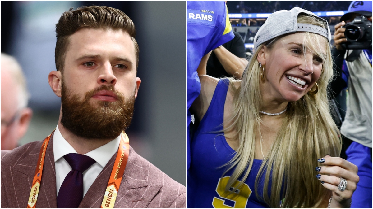 Kelly Stafford Reacts To Harrison Butker Outrage With Simple Message |  OutKick