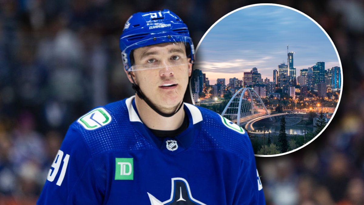 Canucks Nikita Zadorov Fires Hilarious Richochet Shot At The City Of ...