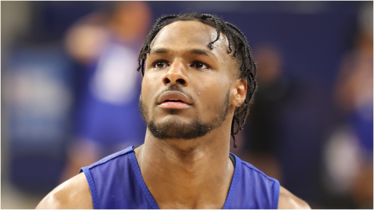 Bronny James Roasted On Social Media For Not Being Drafted In First