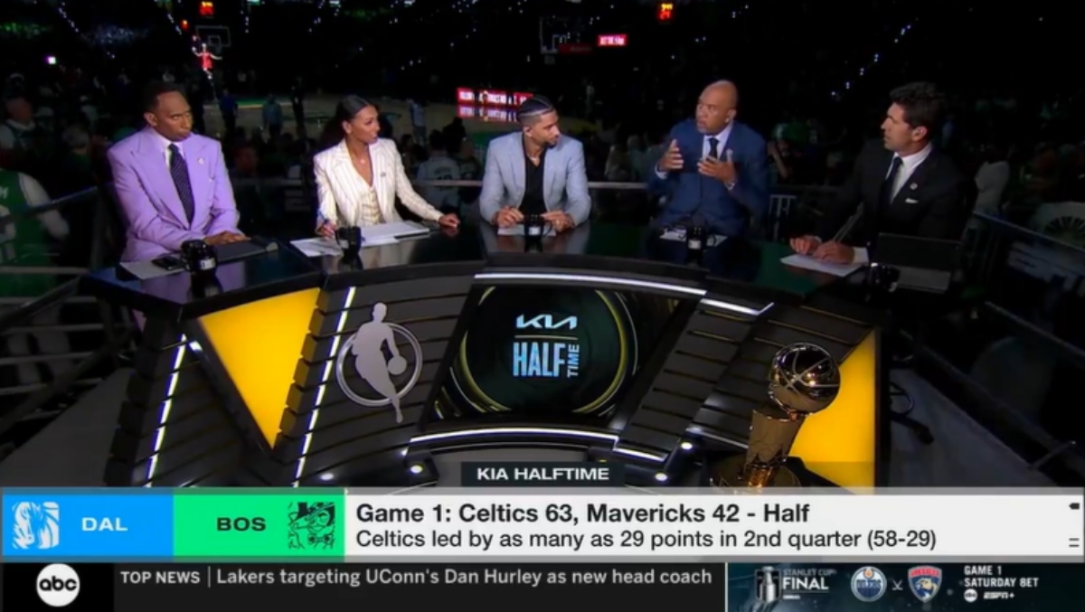 ESPN Roasted For Embarassing NBA Finals Halftime Show | OutKick