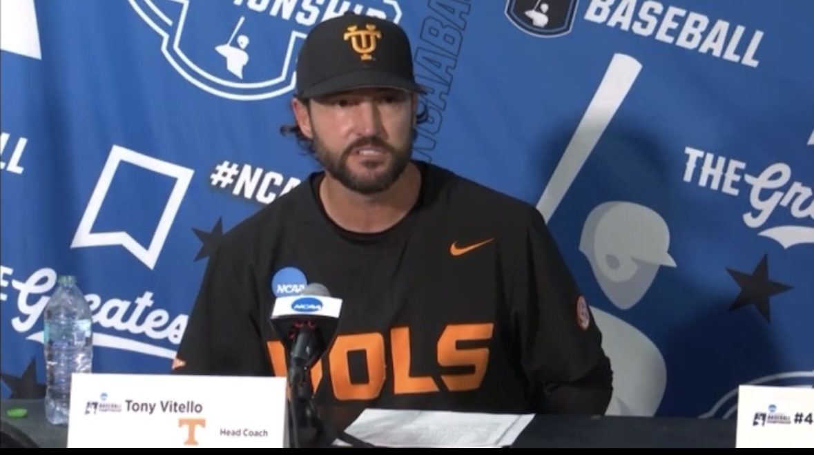 Tony Vitello leading a college baseball team