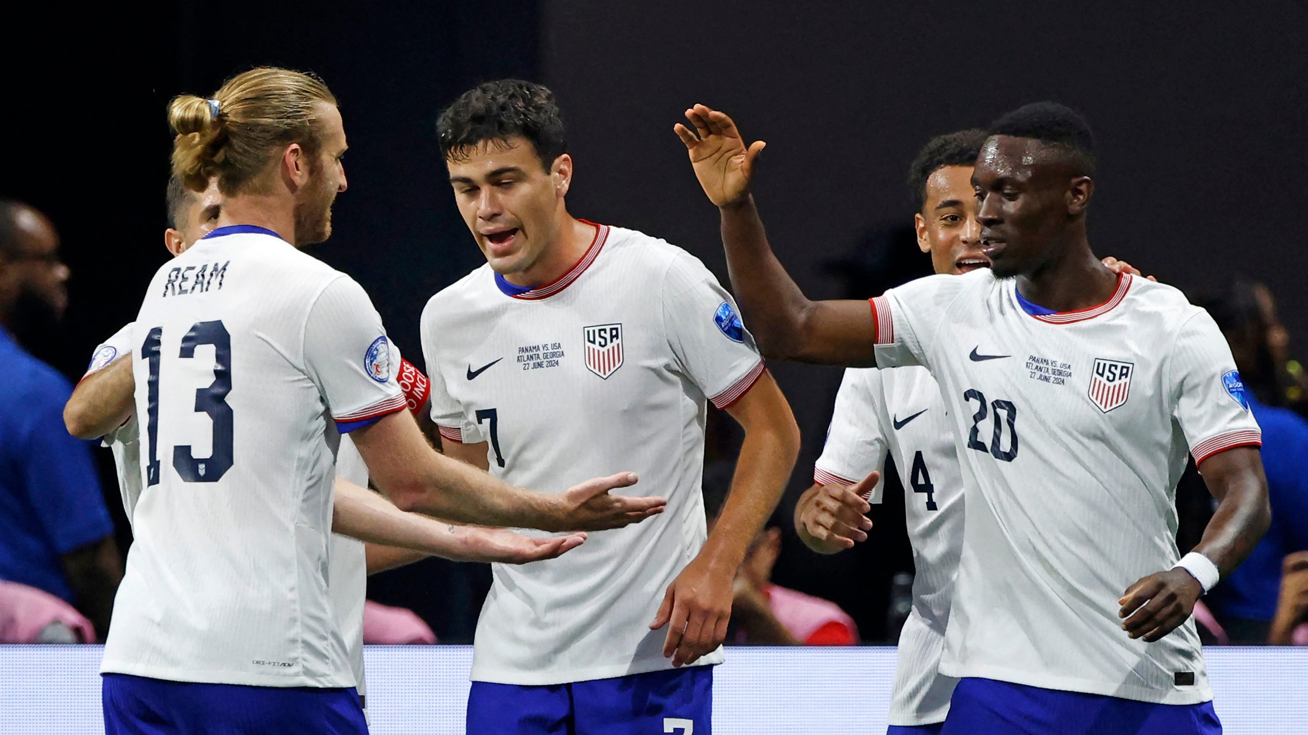 Tim Weah Gets Red Card For Punching Panama Player, USMNT Scores Right