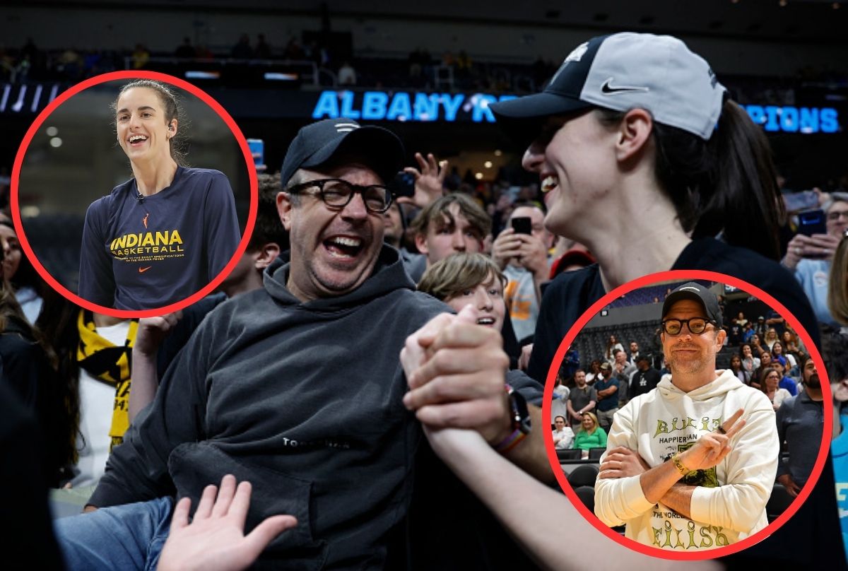Jason Sudeikis Ditches Speaking Gig To Watch Caitlin Clark Play Against