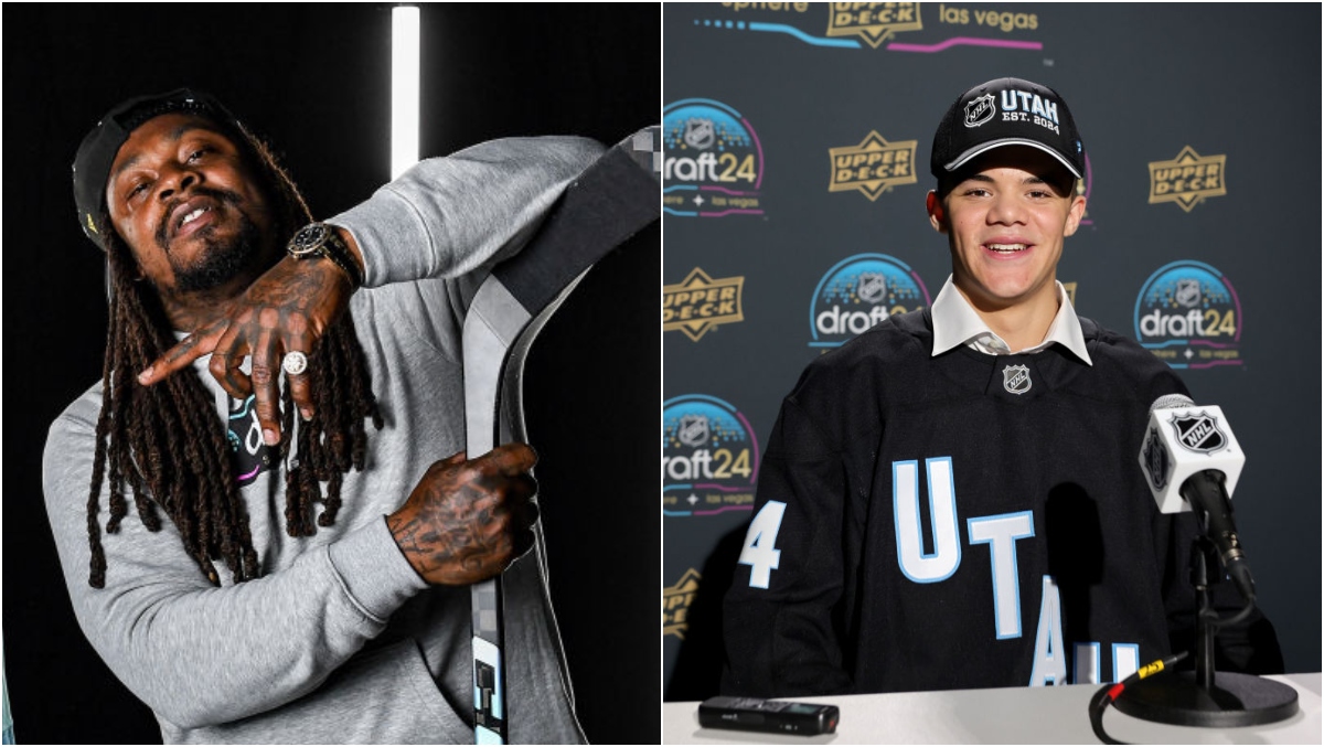 Marshawn Lynch Learns How To Hockey Fight From Hockey Hall Of Famer’s