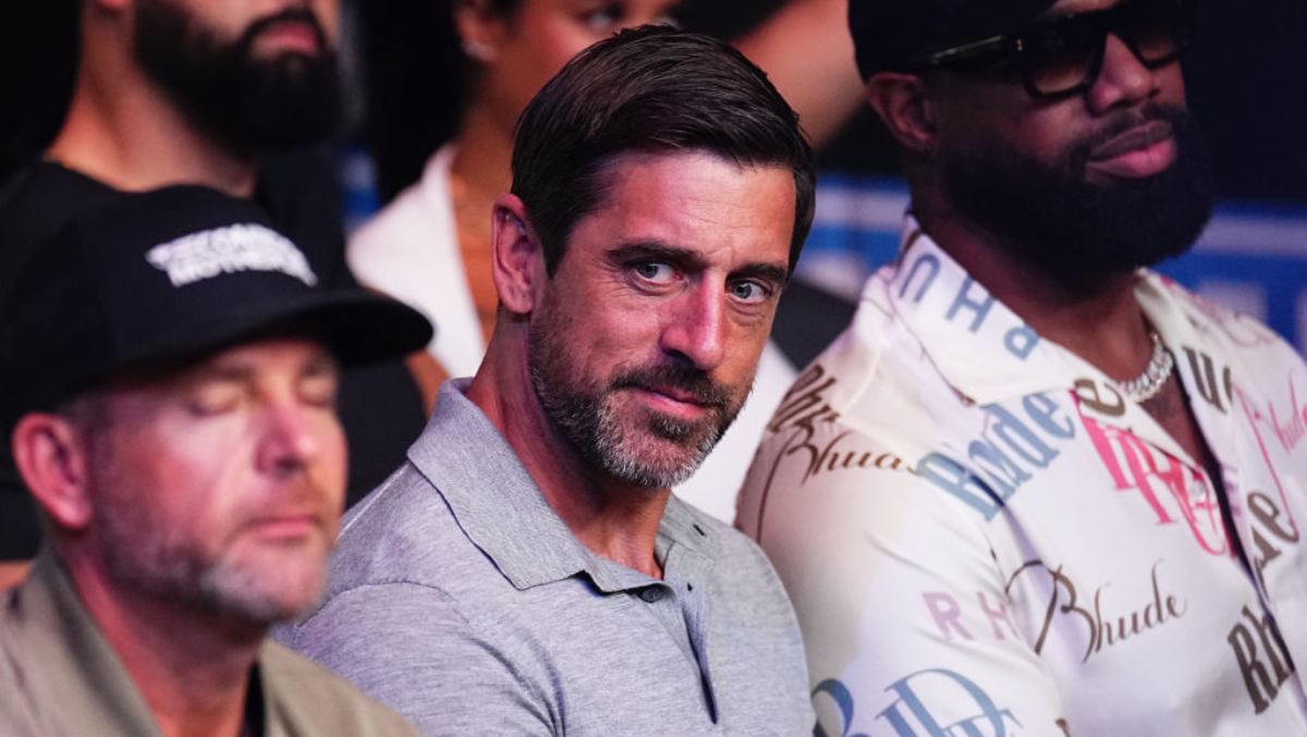 Aaron Rodgers Resurfaces At UFC 303 In Vegas After Skipping Mandatory ...