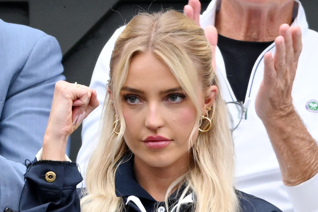 Taylor Fritz’s girlfriend Morgan Riddle goes viral at Wimbledon