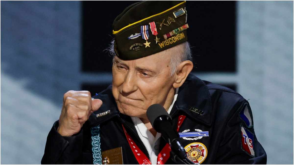 WWII Hero William Pekrul Gives Amazing RNC Speech | OutKick