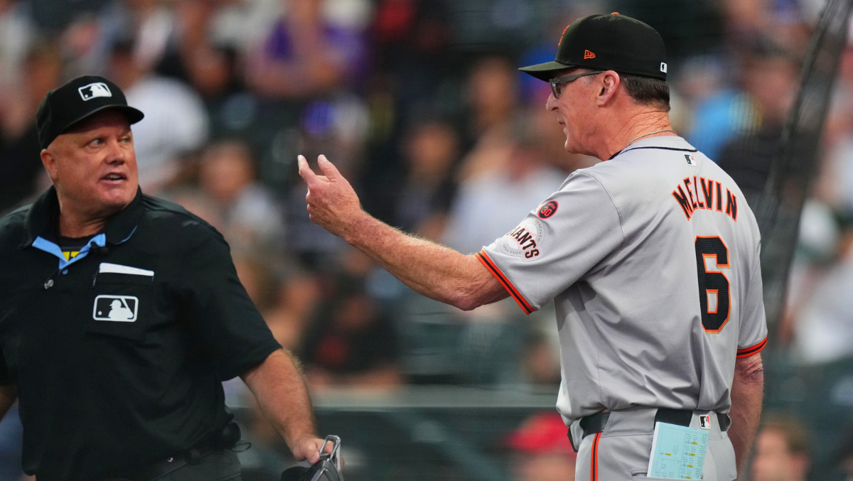 Giants Manager Bob Melvin Ejected Before Game