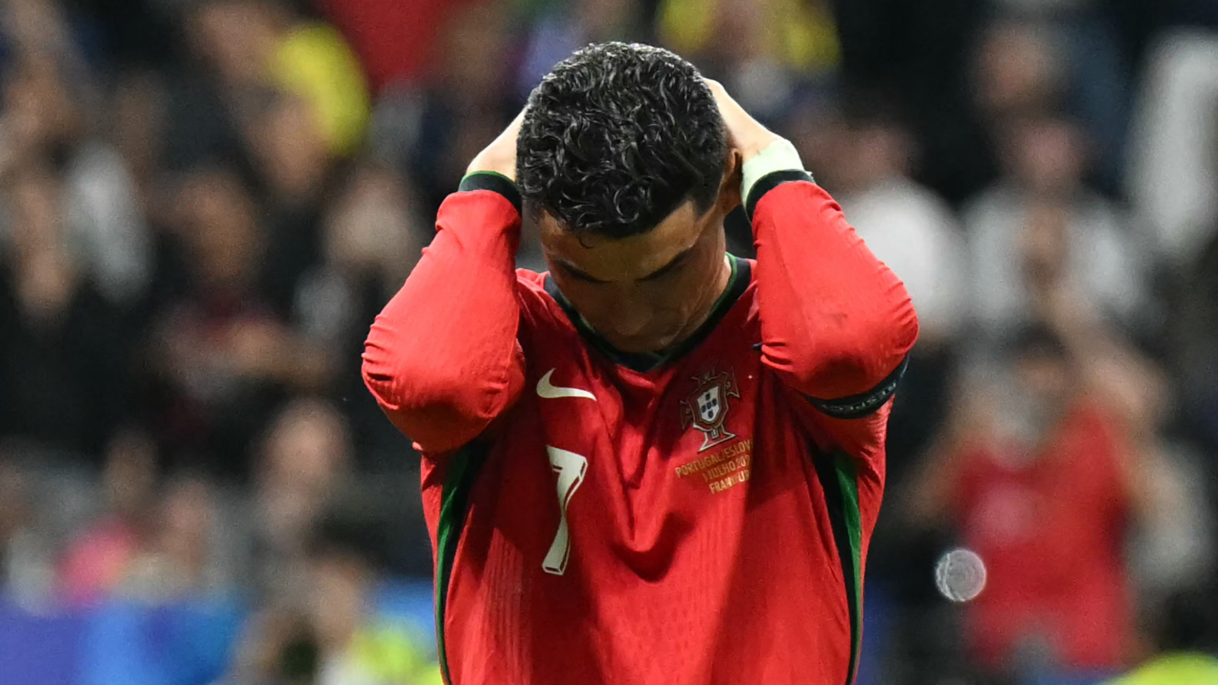 Cristiano Ronaldo Breaks Down In Tears After Missing Potential Game ...