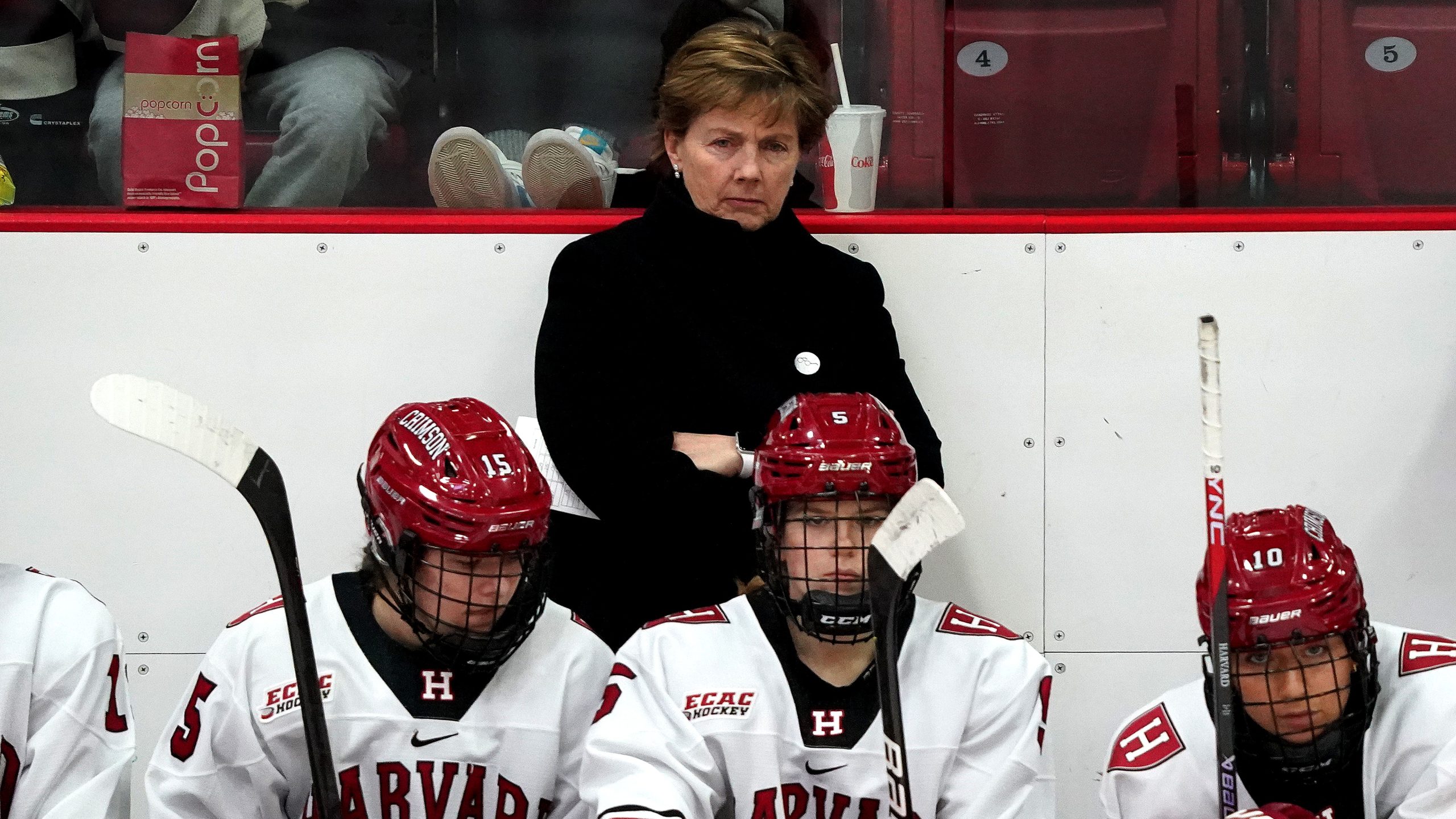 Harvard Women's Hockey Coach Sues for Gender Bias