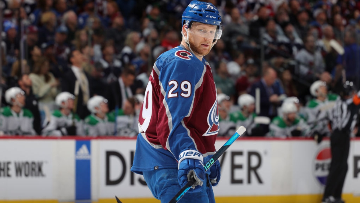 Nathan MacKinnon was reminded that he is number 2 on the list of famous people from his hometown