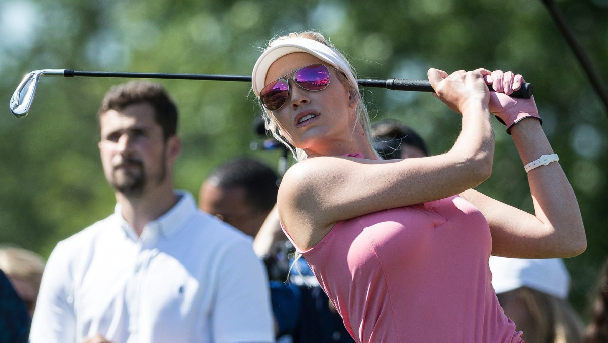 Paige Spiranac On Hypothetical Trump-Biden Golf Match: ‘I Would 100% Tune In For That’