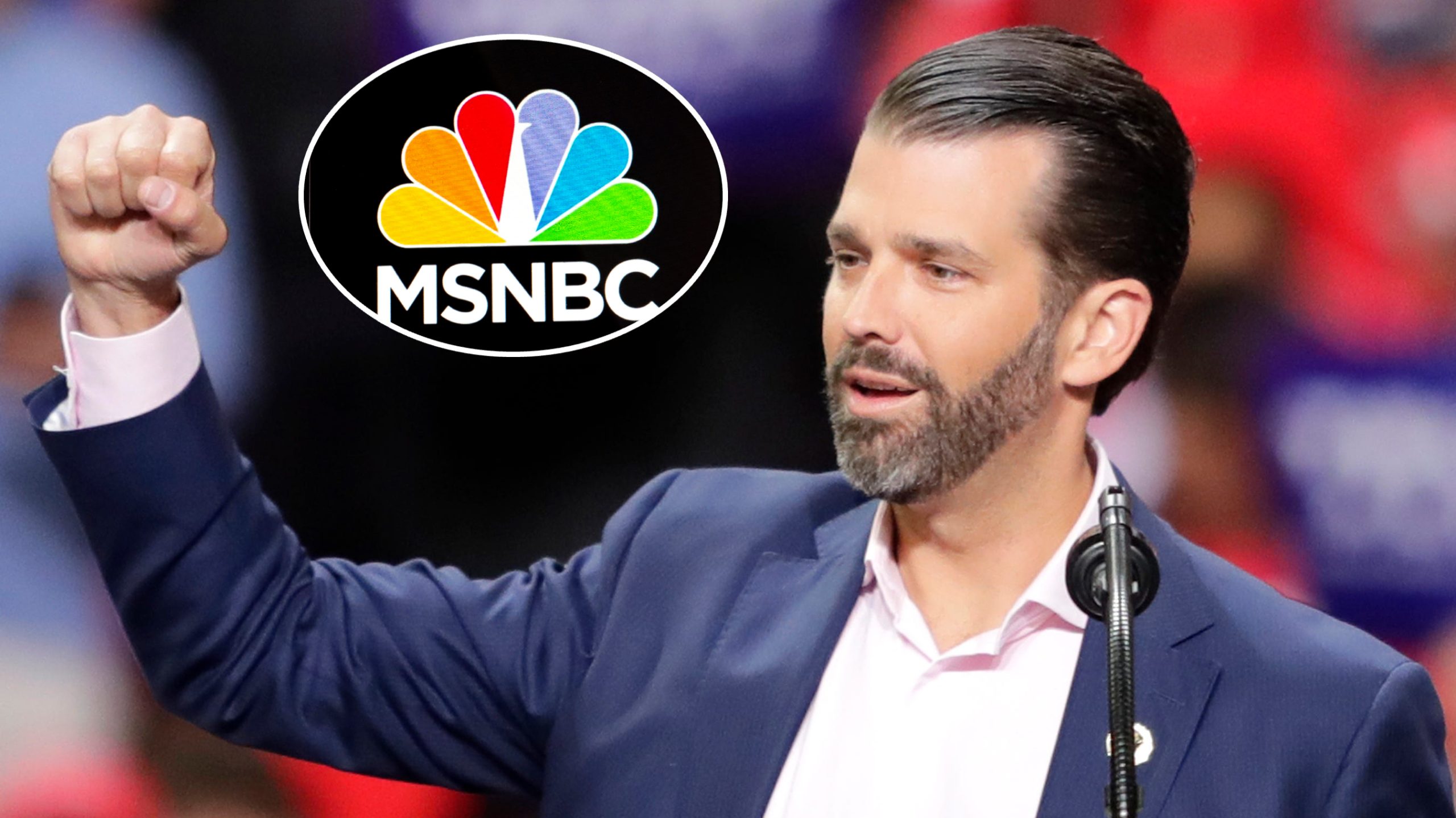 Donald Trump Jr Blasts MSNBC Reporter At RNC Says Network Full Of