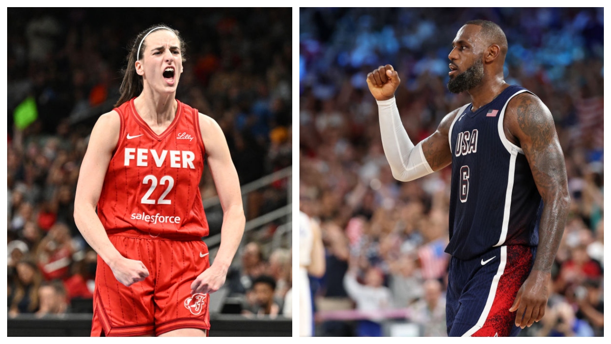 LeBron James Trolls Caitlin Clark Haters With Four-Word Social Media Post |  OutKick