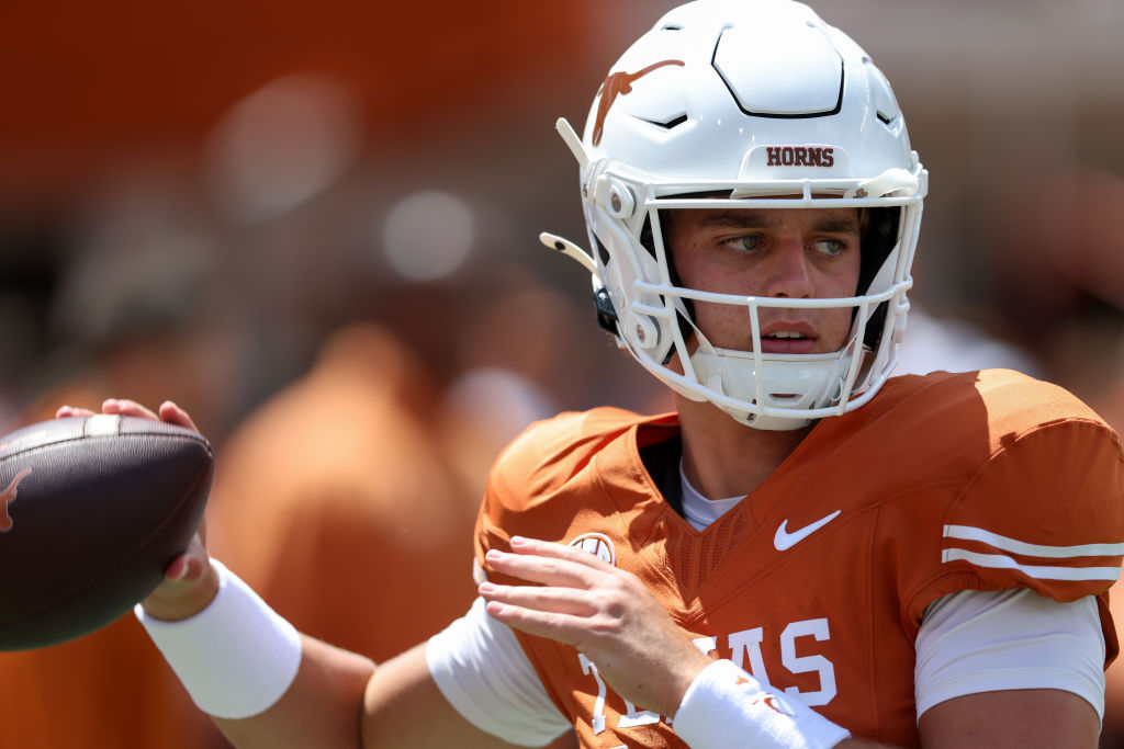 Texas QB Arch Manning Connects For His First Career Touchdown | OutKick