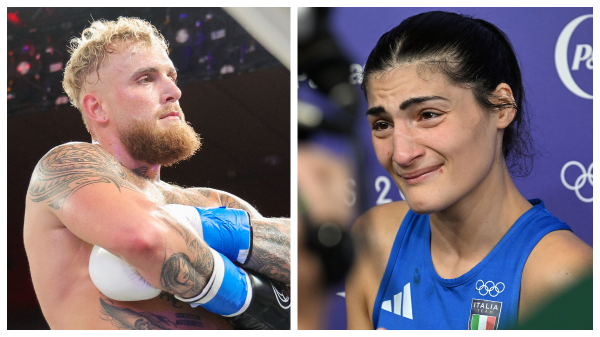 Jake Paul Offers Olympian Boxer Angela Carini A 'Fair' Fight 'Not Against A Man' | OutKick