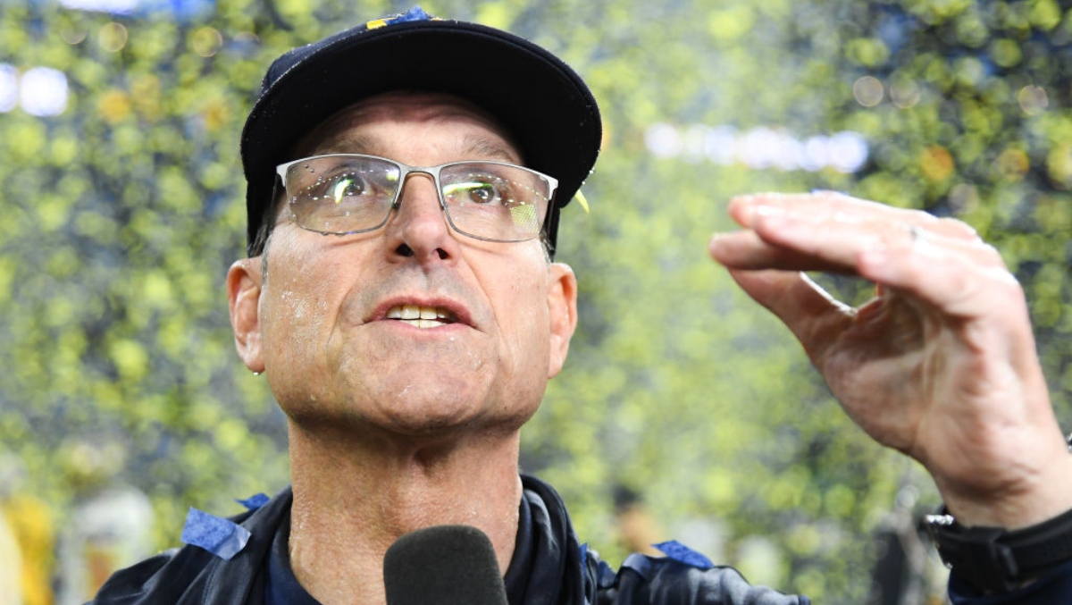 Old footage of Jim Harbaugh’s interview resurfaces – it might be his weirdest yet