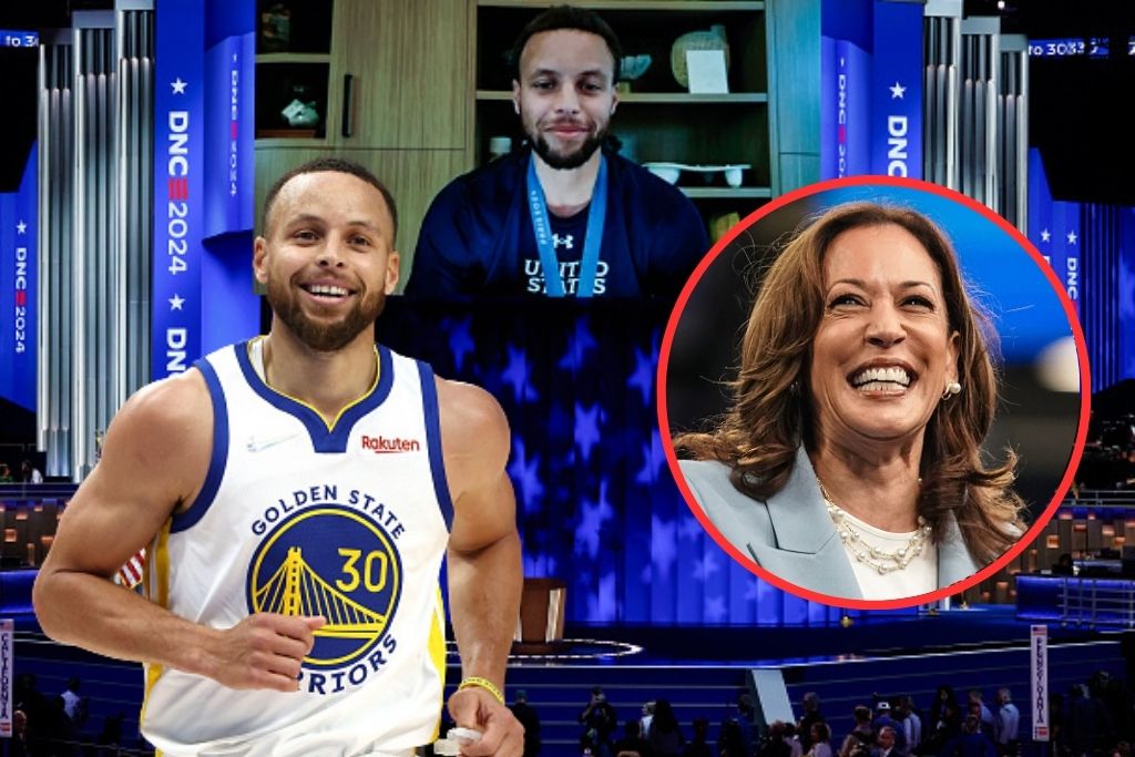 Stephen Curry Endorses Kamala Harris at DNC