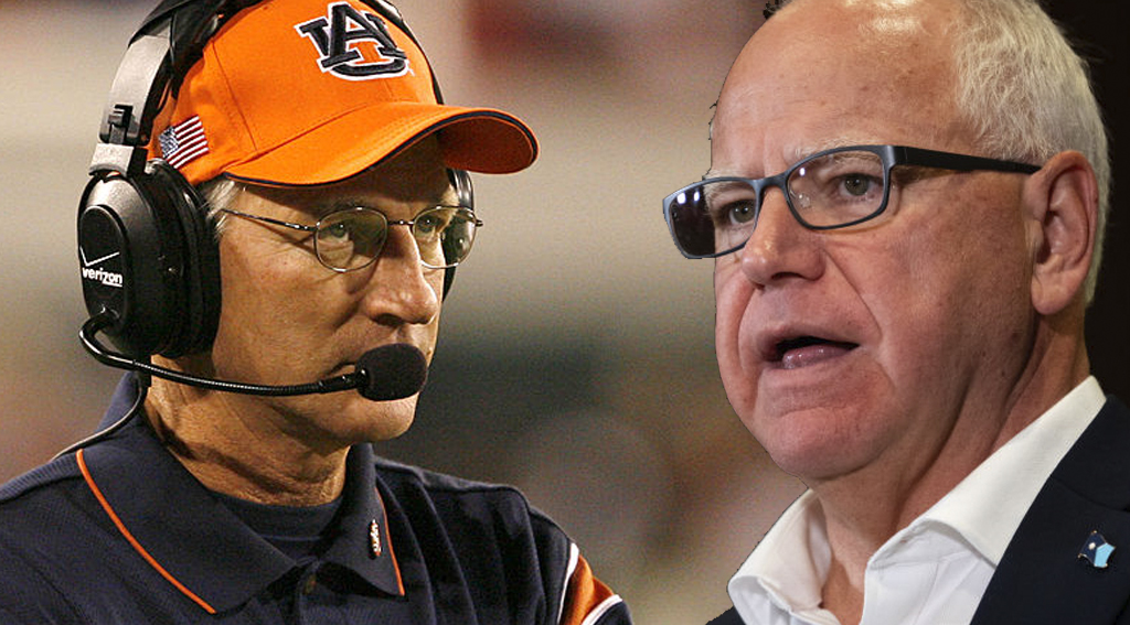 Tim Walz Picks A Football Coach Fight With Tommy Tuberville