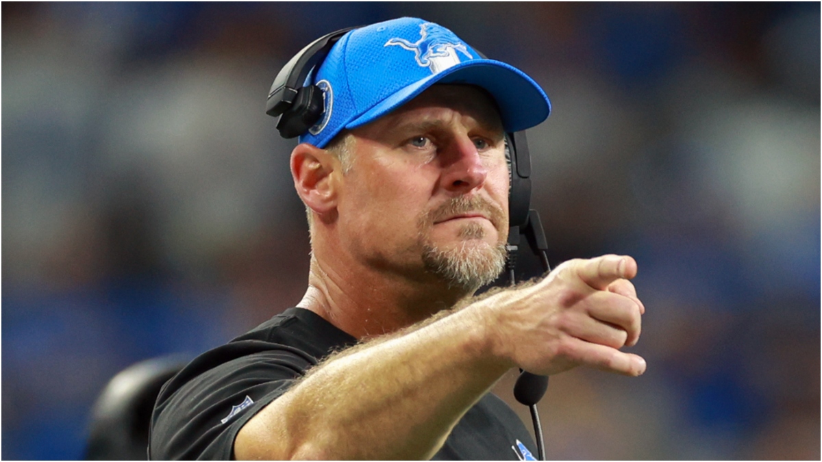 Dan Campbell gives an electrifying speech in the locker room after the overtime win: WATCH