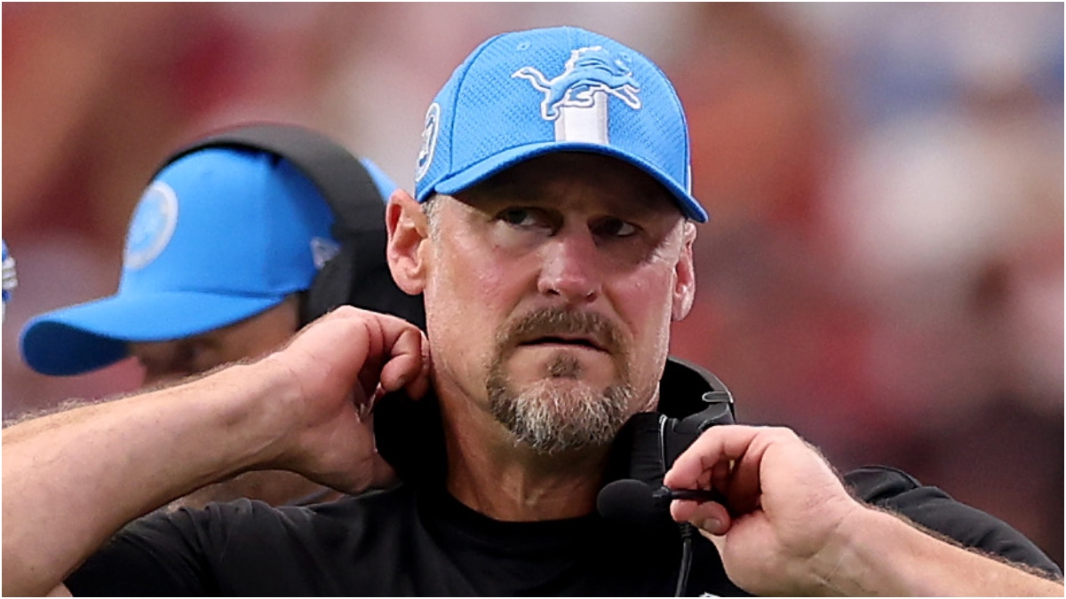 Dan Campbell Gives Awesome Speech After Lions Beat The Cardinals: WATCH ...