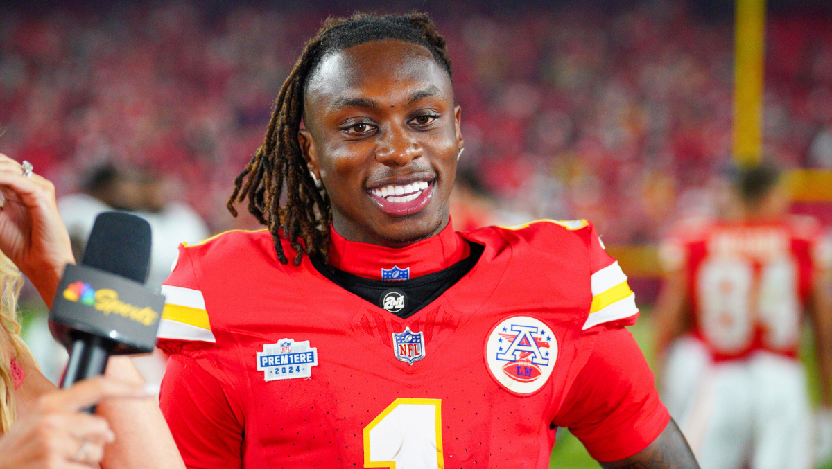 Chiefs' Rookie Xavier Worthy Gets High Praise After Scoring 2 TDs In ...