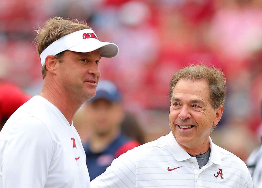 Lane Kiffin doesn’t recognize new nice guy Nick Saban: ‘I’ve never seen that side’