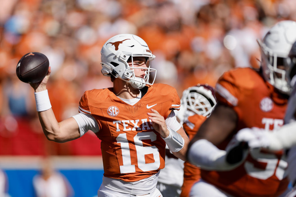 Arch Manning continues to amaze in the Longhorns’ second start