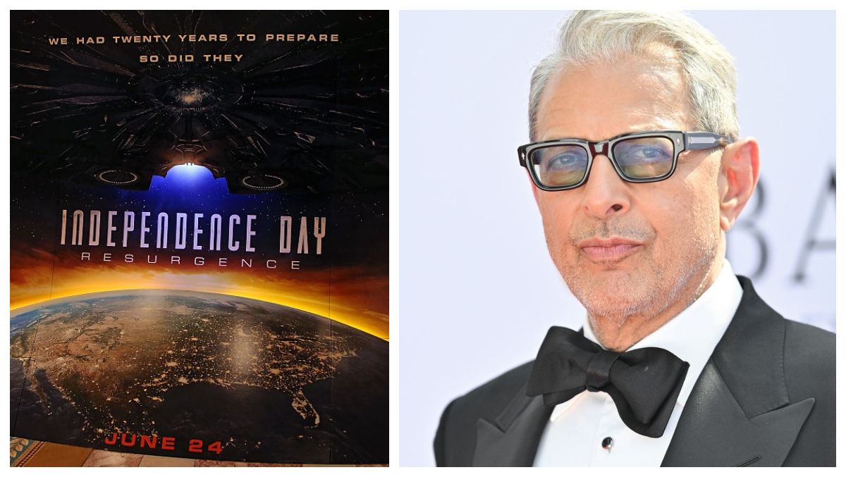 Jeff Goldblum Breaks Down and Cries While Rewatching Independence Day