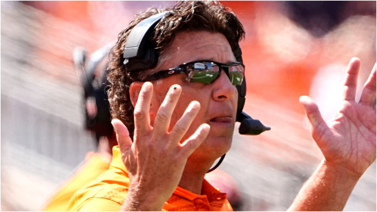 Mike Gundy Goes Nuclear On Awful Officiating During Arkansas Game