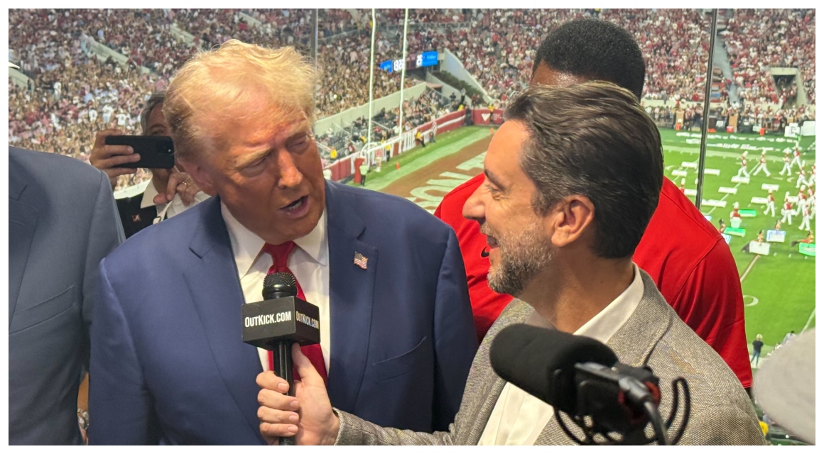 OutKick Exclusive Clay Travis Scores Interview With President Donald