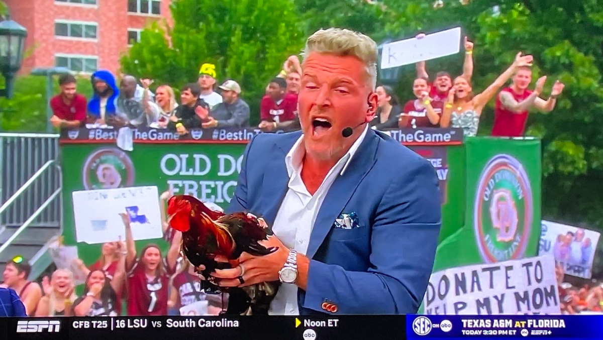 Pat McAfee's vulgar start to GameDay angers the gentle, unfunny part of America