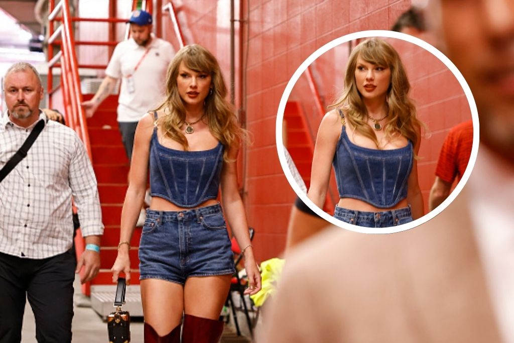 Taylor Swift Makes NFL Season Debut Rocking Elite All Denim Look OutKick