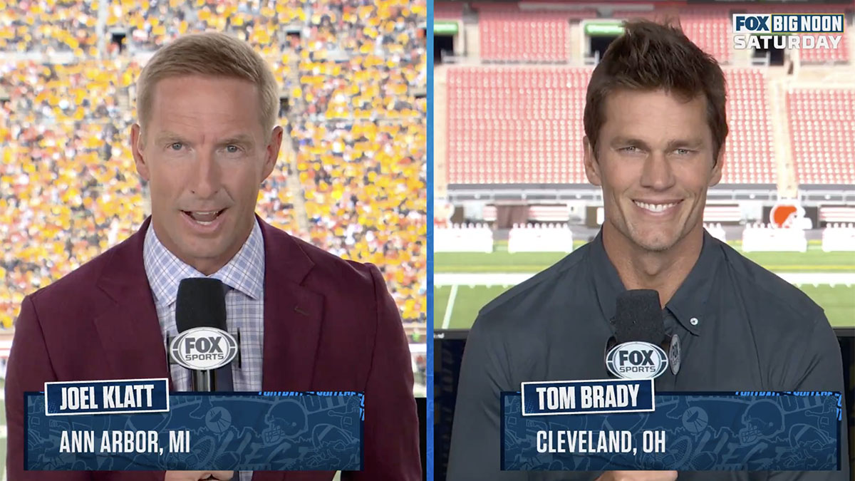 Tom Brady Joins Fox Big Noon Halftime Show Prior To NFL Broadcasting Debut